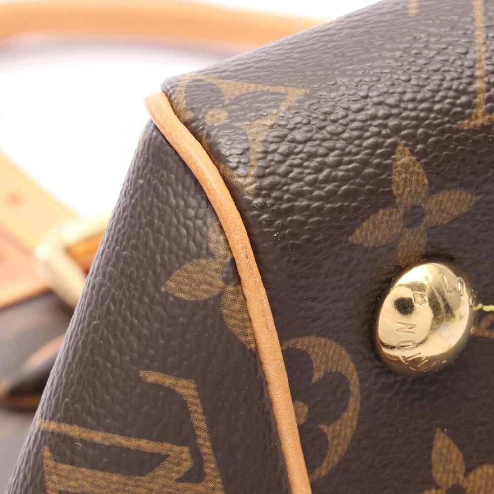 LOUIS VUITTON Brown Monogram Leather Bag - Picture 7 of 8